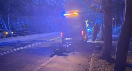 Motorowerzysta przewrócił się podczas jazdy. Okazało&hellip;