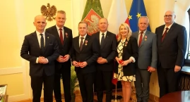 Samorządowcy z regionu odznaczeniu w Sejmie 
