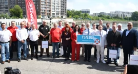 Czarne punkty wodne oznaczone