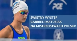 O włos od podium! Gabriela Matusiak piątą pływaczką w Polsce