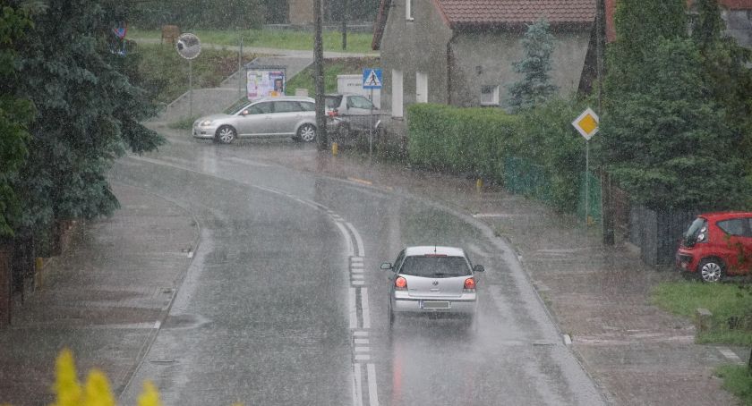 Deszcz, burze i grad