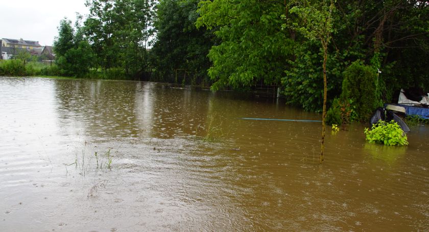 Woda w dalszym ciągu zalewa posesje, piwnice i pola [ZDJĘCIA]