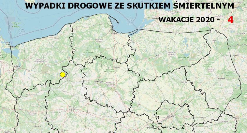 Dowiedz się gdzie podczas wakacji dochodzi do wypadków drogowych 
