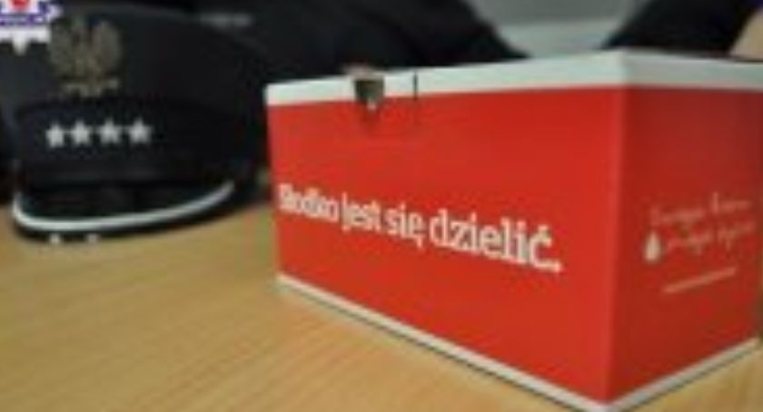 Oddaj krew. Wesprzyj policjanta