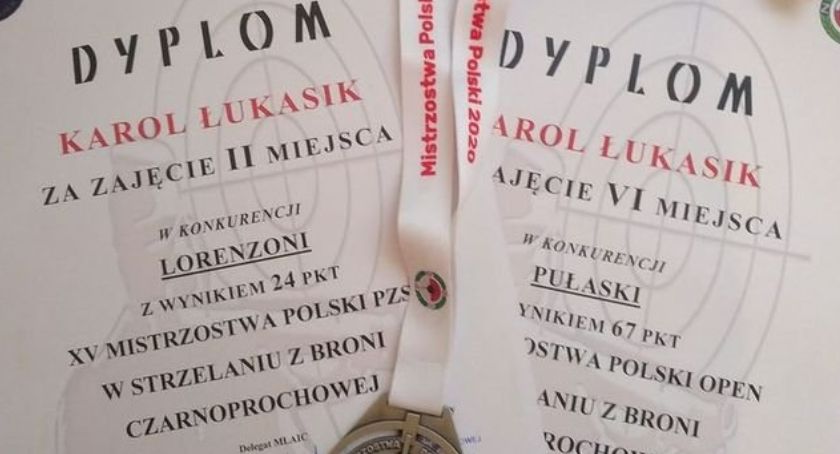 Asp. szt. Karol Łukasik wicemistrzem Polski w strzelaniu do rzutków