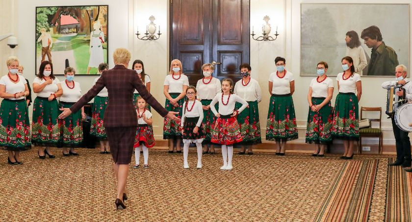 Aktywne gospodynie z Zalesia z wizytą u Pierwszej Damy