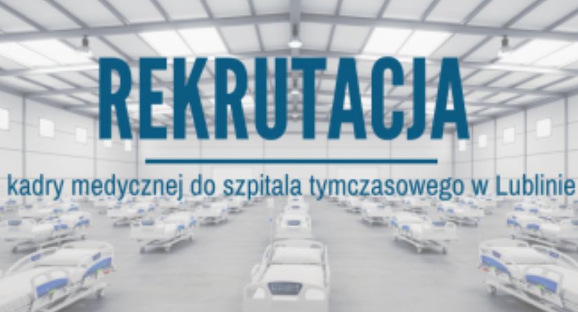 Wojewoda szuka medyków do tymczasowego szpitala covidowego