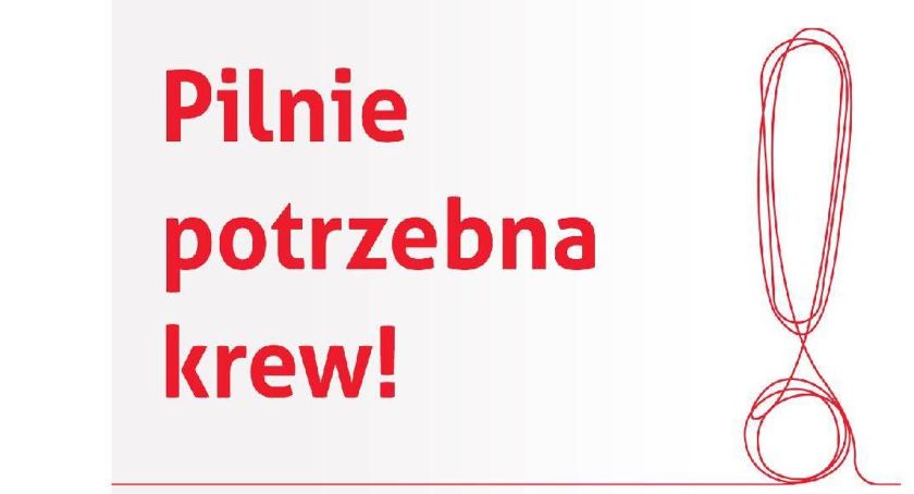 Uwaga! Potrzebna krew dla policjanta z Lubelszczyzny 