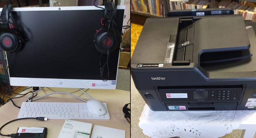 Ułęż: W blibotece pojawił się nowy sprzęt