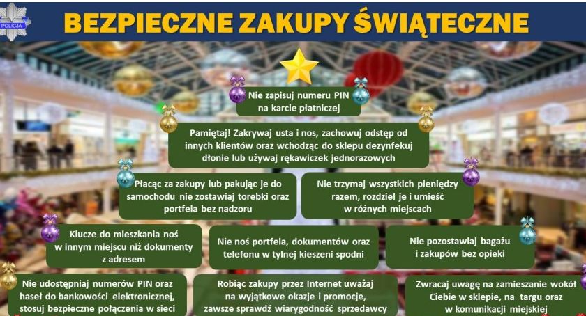 Nie pozwólmy się okraść na świątecznych zakupach