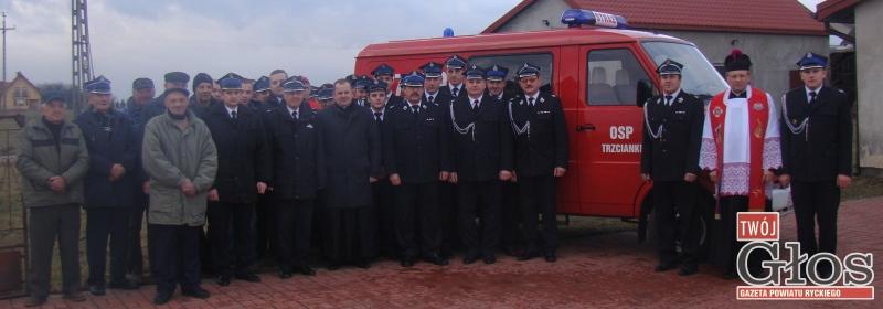 Strażacy z Trzcianek na nowy wóz czekali półtora roku