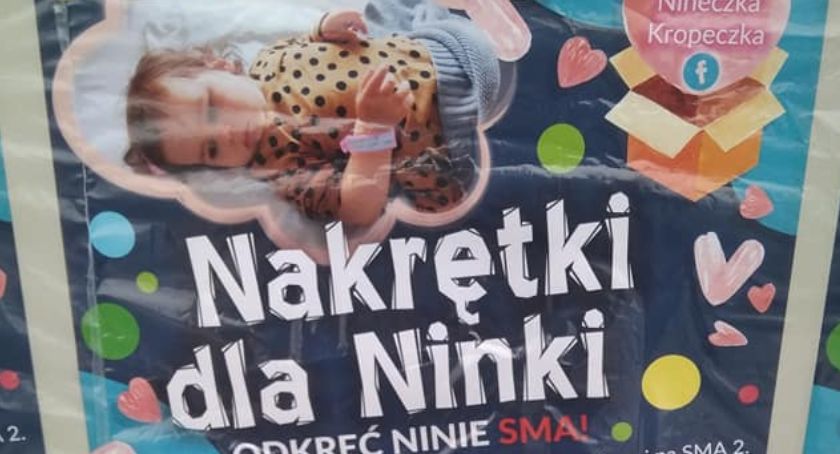 Nowodwór: Trwa zbiórka plastikowych nakrętek dla chorej Ninki 