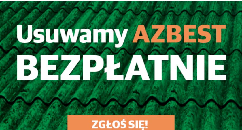 Chcesz za darmo pozbyć się eternitu, złoż wniosek