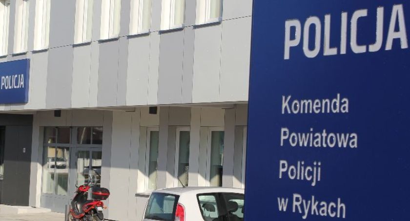 RYKI Policjanci zatrzymali 32-letniego złodzieja pieniędzy