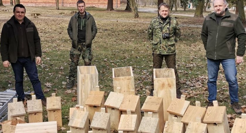 Ptaki dostały własne domki