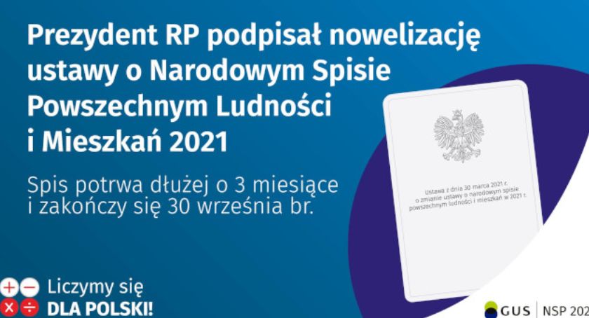 Narodowy Spis Powszechny przedłużony do 20 września 