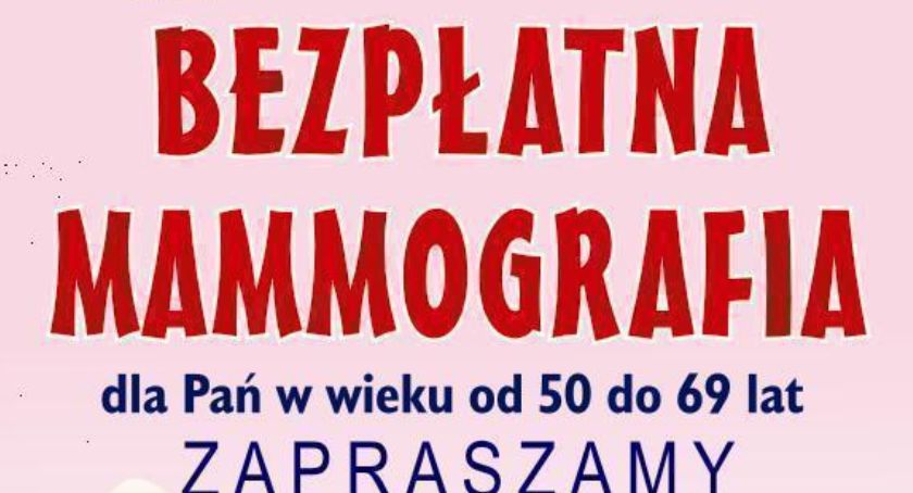 UŁĘŻ: Zapisz się na bezpłatne badanie piersi 