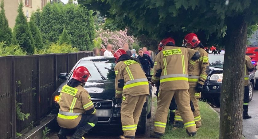 Ryki - Zderzenie samochodów na Żytniej