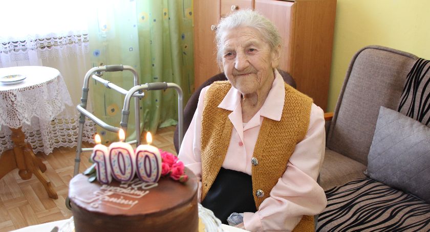 Pani Janina dziś skończyła 100 lat