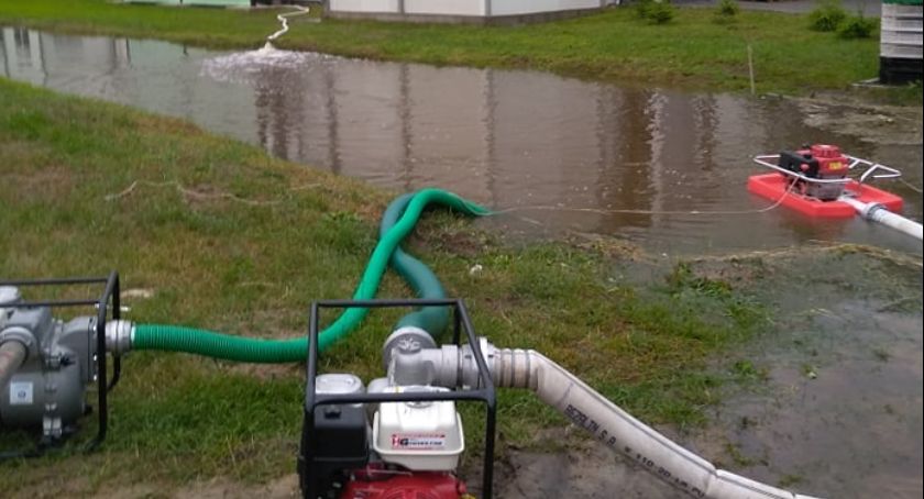 Strażacy nie dopuścili do zalania agregatów