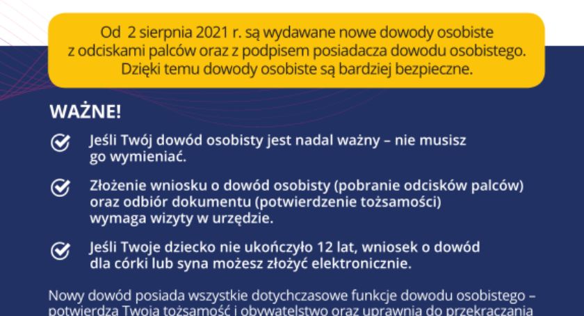 Wkrótce dowody osobiste będą z odciskiem palca 
