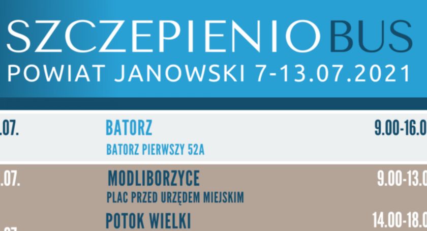 GM. RYKI: Zaszczep się bez kolejek i zapisów 