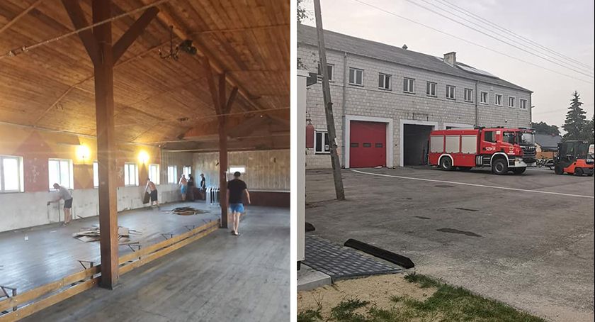 Rozpoczęła się modernizacja remizy w Kłoczewie