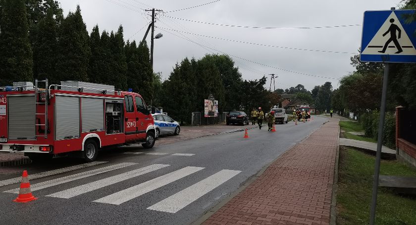 Potężna plama oleju zagrażała kierowcom