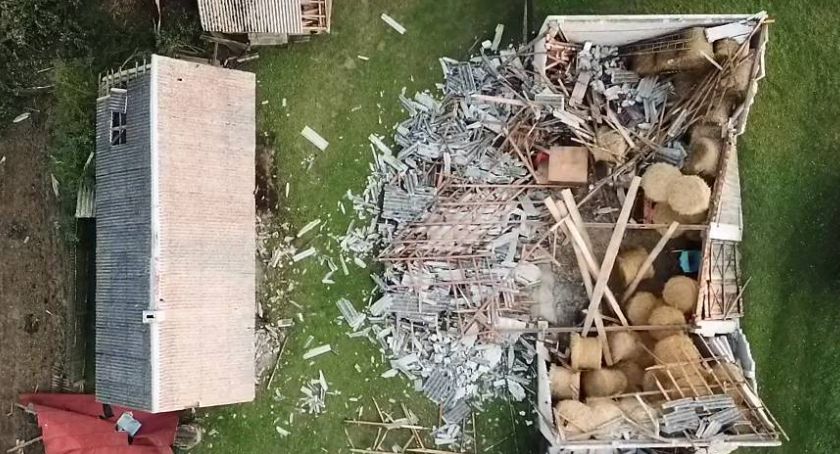 Caritas wsparło cztery rodziny poszkodowane w nawałnicy 