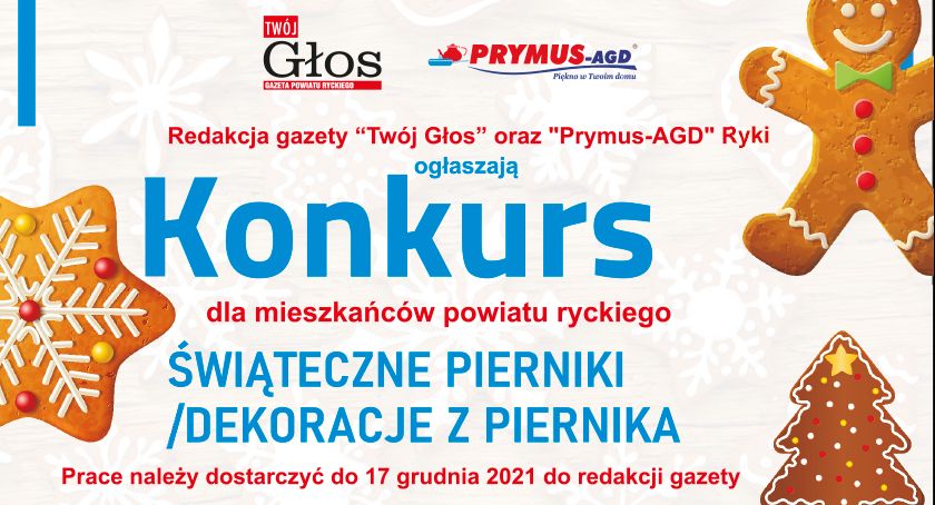 Wykonaj piernik i weź udział w konkursie!