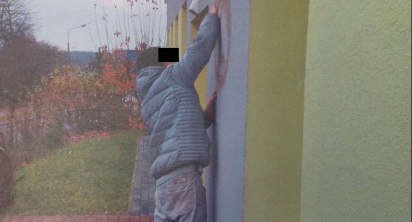 Grafficiarz zatrzymany. 34-latek nie wie, dlaczego niszczył mienie