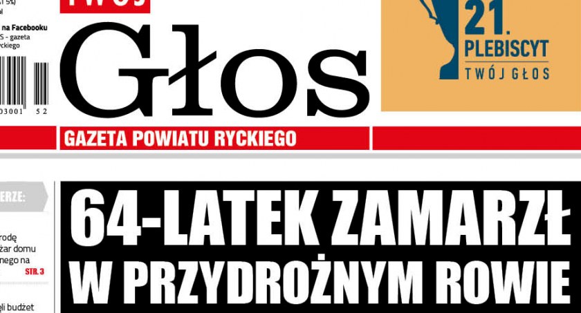 Nowy numer „Twojego Głosu” już dziś w sprzedaży