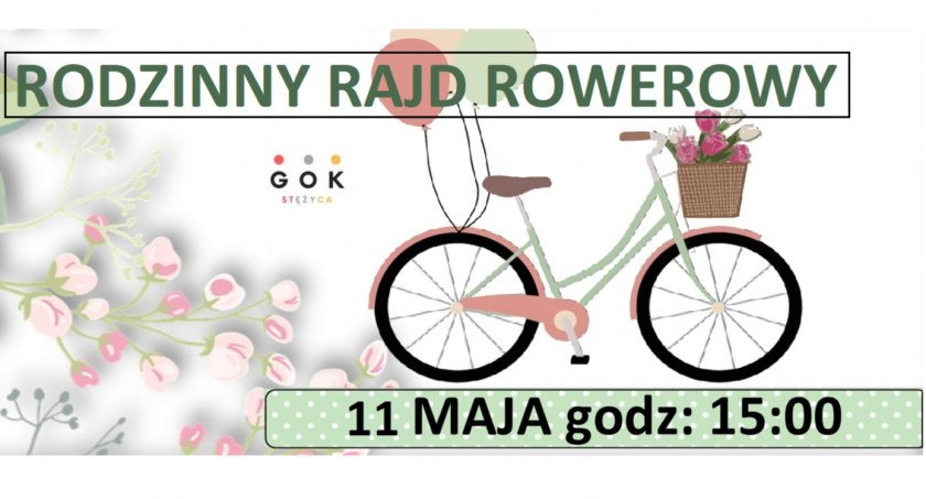 Stężyca: GOK zaprasza na Rodzinny Rajd Rowerowy 