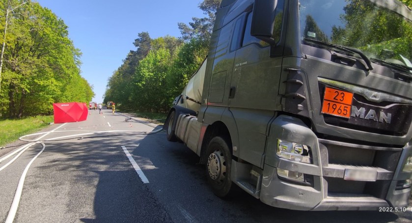 Sobieszyn - Śmiertelne potrącenie rowerzysty