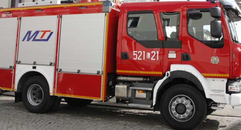Stare Zadybie - Przecięta rura doprowadzająca gaz