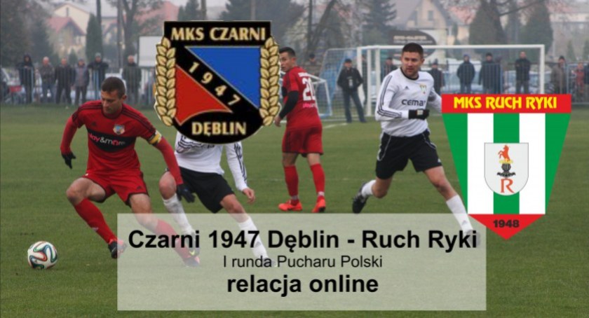 Ruch Ryki pewnie pokonał drużynę Czarnych (relacja na żywo online)