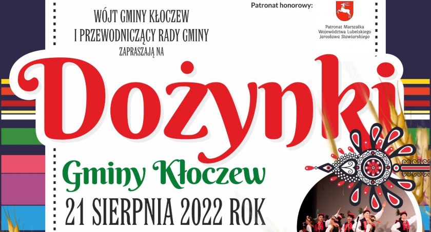 Dożynki Gminy Kłoczew już w niedzielę