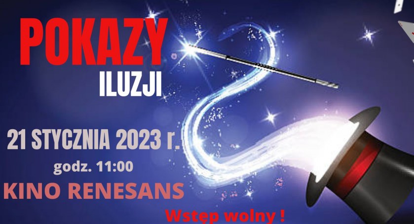 Pokazy iluzji  w ryckim kinie !