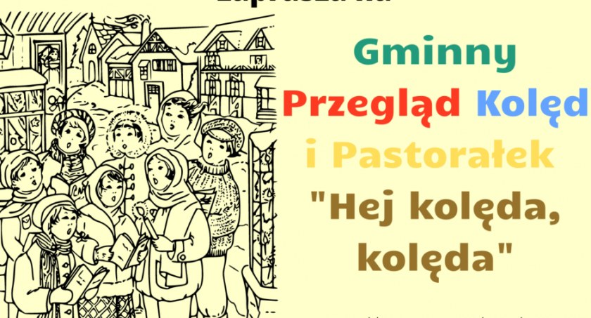 Gminny Przegląd Kolęd i Pastorałek już we wtorek