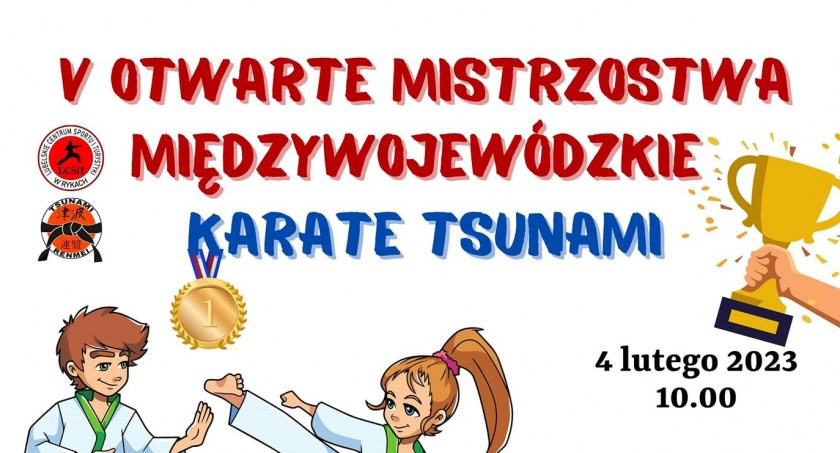 Wielki turniej karate w Rykach
