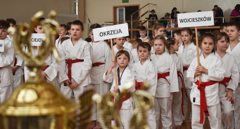 Ryki – Otwarte Mistrzostwa Międzywojewódzkie Karate Tsunami. Wystartowało 140 zawodników