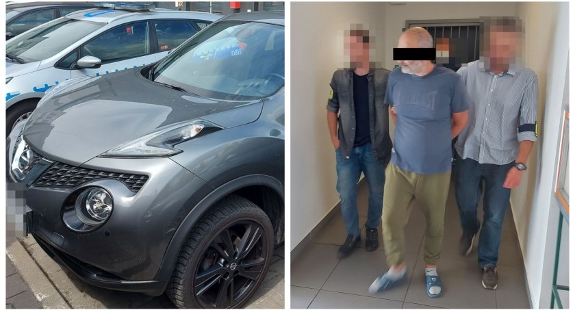 Skradziony w Warszawie nissan odnalazł się w Rykach
