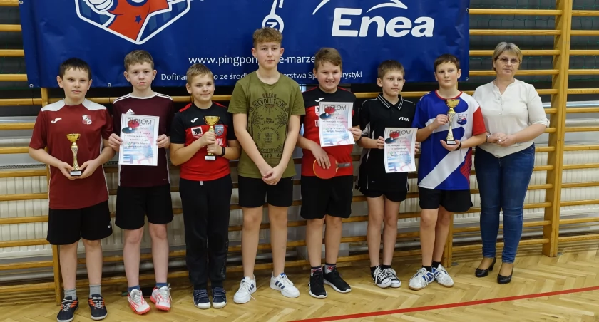 Tenisiści z Gozda najlepsi w powiecie ryckim