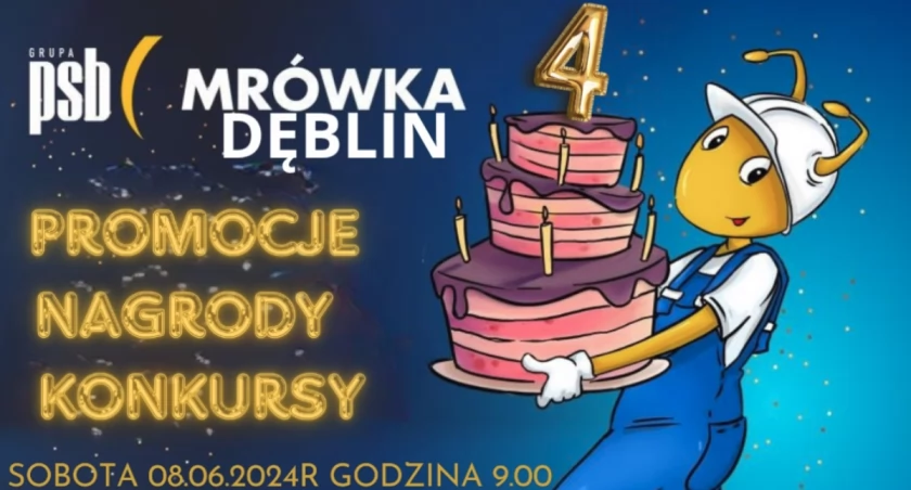 PSB Mrówka Dęblin zaprasza na urodziny!