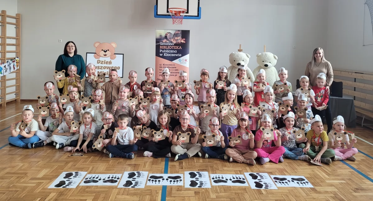 Święto Pluszowego Misia w Kłoczewie. Kreatywność, zabawa i pamiątkowe odznaki