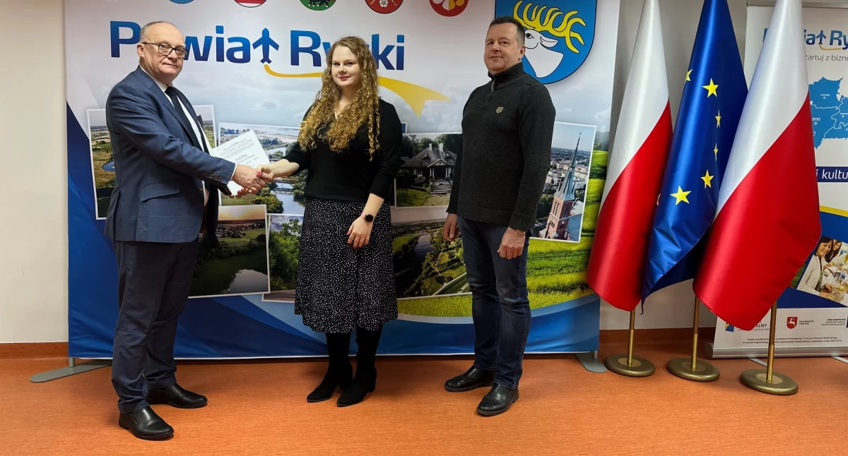 Awans zawodowy nauczyciela z Ryk! Wyjątkowe wyróżnienie dla Marty Hejduk