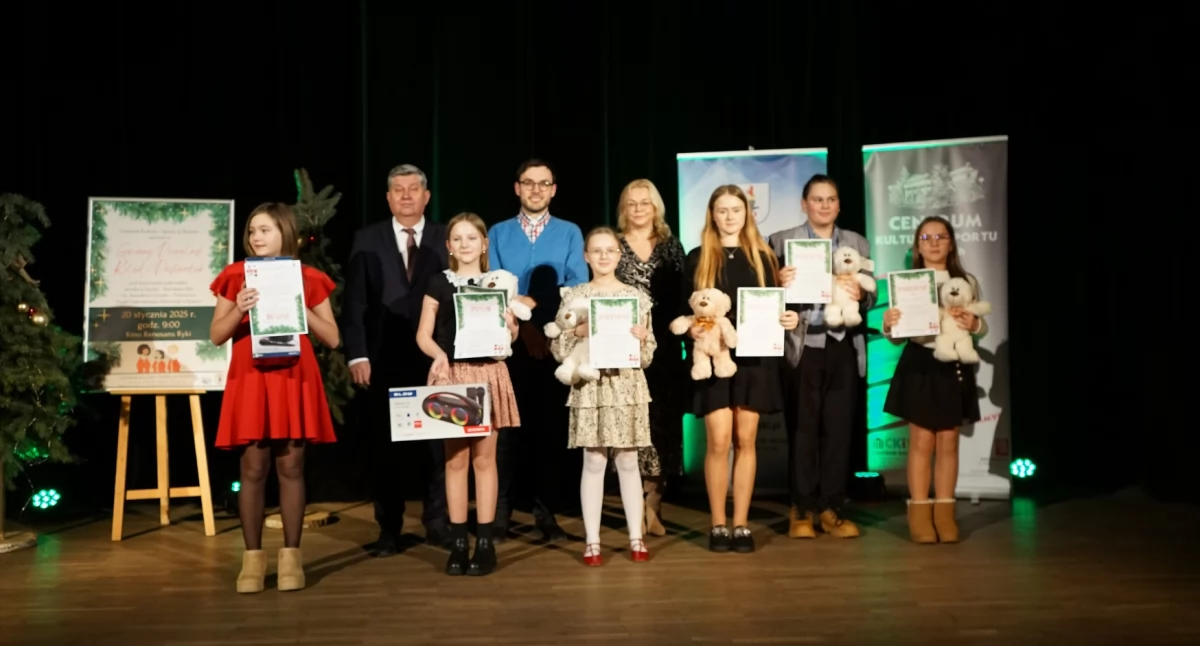 Triumf talentów w Rykach! Znamy zwycięzców Gminnego Przeglądu Kolęd i Pastorałek