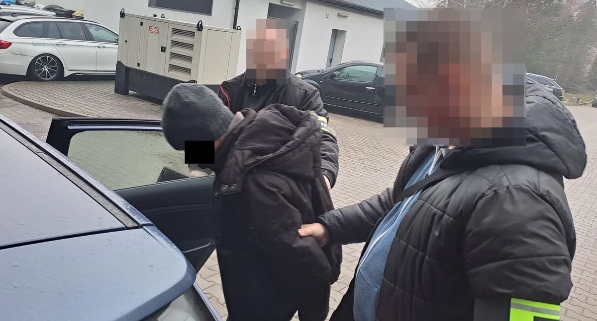 Spektakularne zatrzymanie 41-latka poszukiwanego listem gończym! Ukrywał się przed wymiarem sprawiedliwości