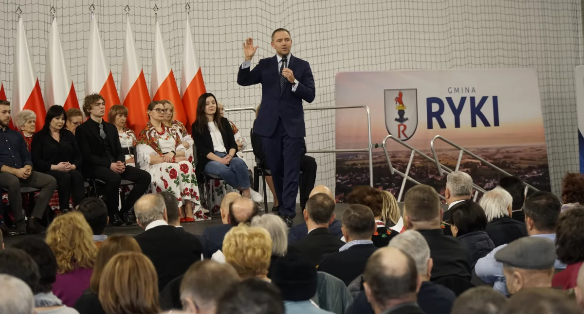 Karol Nawrocki w Rykach: Tu jest Polska (ZDJĘCIA)