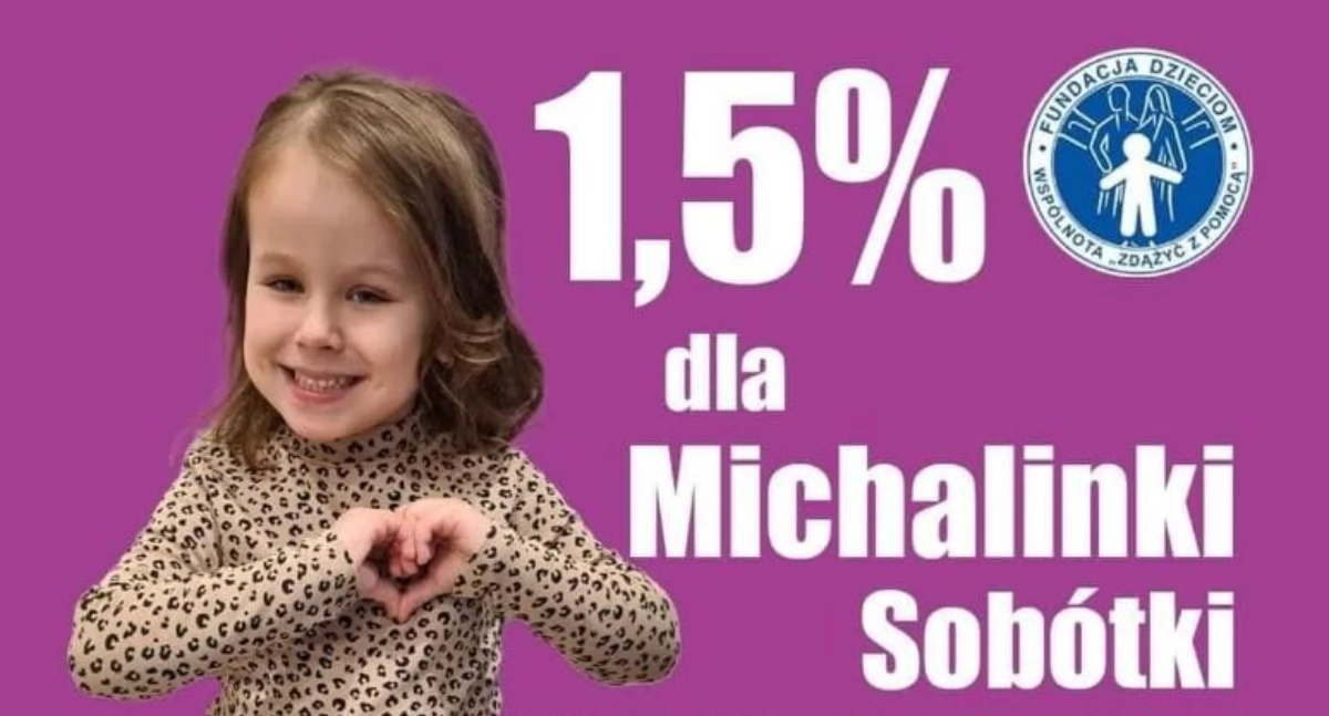 Mała wojowniczka walczy o zdrowie! Michalina Sobótka potrzebuje naszej pomocy na kosztowną operację